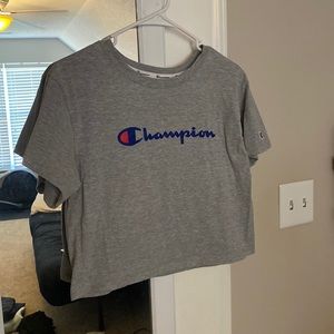 champion crop tee